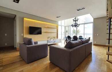 Imagem 2: Flat com 2 dormitórios para alugar, 157 m² por R$ 21.000,00/mês - Vila Nova Conceição - Sã