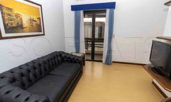 Imagem 5: Flat no Itaim Bibi para Locação 1x dormitório 45m², sem fiador com lavanderia coletiva, s