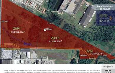 Imagem 4: Área para venda possui 266.876,47 m²- Vila Theodoro, Suzano - SP
