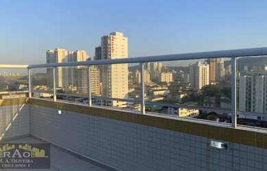 Imagem 3: Triplex para Locação em Santos, Ponta da Praia, 2 dormitórios, 2 suítes, 4 banheiros, 1 va