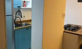 Imagem 7: Maravilhoso Studio/Kit PORTEIRA FECHADA vista lateral da praia em Santos entre canais 4 e