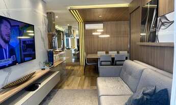 Imagem 6: Apartamento mobiliado a venda com 88 m² com 2 quartos e 1 suíte em Aparecida - Santos