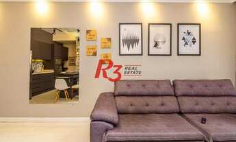 Imagem 5: Studio com 1 dormitório à venda, 51 m² - Pompéia - Santos/SP