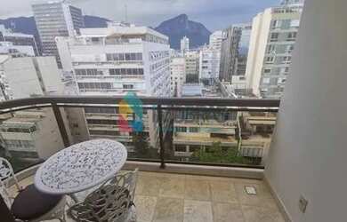 Imagem 3: IPANEMA!! LUXUOSO FLAT TOTALMENTE MOBILIADO, ANDAR ALTO, VISTA MAR E CRISTO REDENTOR!! COM