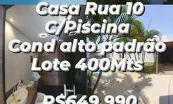 Imagem: Vicente Pires Rua 10 Lote 408Mts Casa C/Piscina