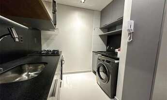 Imagem 5: Apartamento mobiliado e equipado, em andar alto, para venda, 02 quartos (sendo 01 suíte)