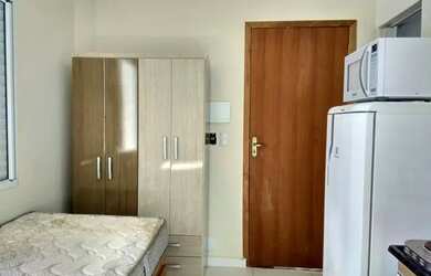 Imagem 2: Apartamento Kitnet Studio Mobiliado 1 Suíte Para Alugar, 12 m² por R$ 1.400/mês - Rua Frei