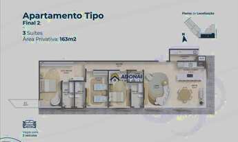 Imagem 3: 3 Suítes com Terraço Amplo a 100m da Praia - Conheça o Lançamento