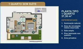 Imagem 4: Melhor Lançamento do Bairro Palmeiras - 2 Quartos 1 Vaga