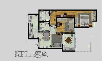 Imagem 6: Ref.: 2025 - Apart. 2 qtos - Santa Catarina