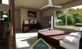 Imagem 3: Excelente casa de 3 suítes em construção a venda com vista para Lagoa dos Ingleses