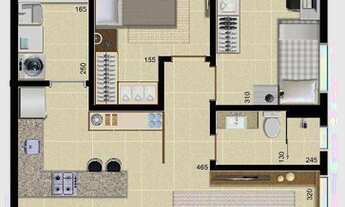 Imagem 3: Apartamento com 2 dormitórios à venda, 65 m² por R$ 392.000,00 - Rebouças - Curitiba/PR