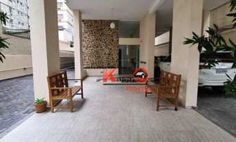 Imagem 2: Apartamento com 02 dormitórios à venda, 110 m² por R$ 500.000 - Gonzaga - Santos/SP