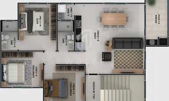 Imagem 5: JD633 - Apartamentos a 320 metros da Praia em Itajuba - Barra Velha/SC