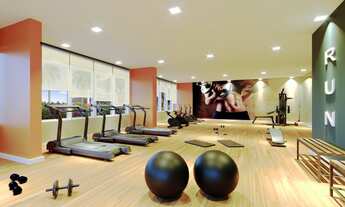 Imagem 5: Apartamento para venda com 73 metros quadrados com 2 quartos em Vila Alzira - Guarujá - SP