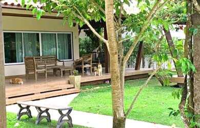 Imagem 3: CASA COM 4 SUÍTES EM CONDOMÍNIO COM ÁREA DE LAZER COMPLETA EM ALDEIA!