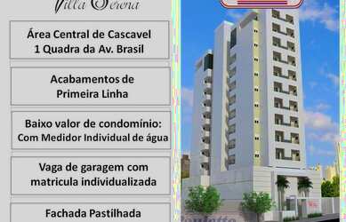 Imagem 4: Apartamento com 1 suíte e 1 quarto à venda, 76 m² - Ed. Villa Serena - Centro - Cascavel/P