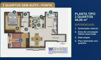 Imagem 2: Melhor Lançamento do Bairro Palmeiras - 2 Quartos 1 Vaga