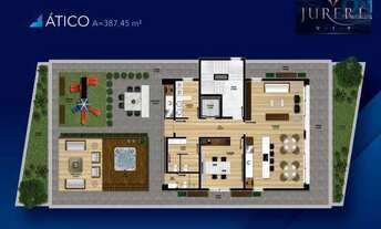 Imagem 6: Apartamento 2 Dormitórios sendo 1 Suíte na Trindade - Florianópolis/SC