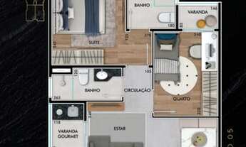 Imagem 5: Raro Residence - 2 dormitórios - próximo ao Shibata - JD Oriente