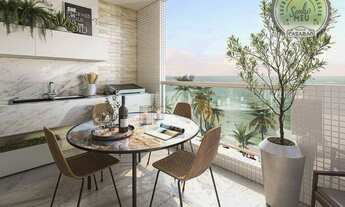 Imagem 1: Apartamento com 2 dormitórios à venda, 80 m² por R$ 410.000,00 - Vila Atlântica - Mongaguá