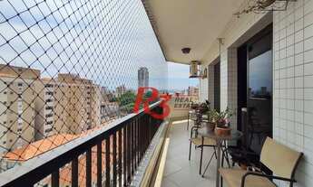 Imagem 1: Apartamento com 4 dormitórios à venda, 290 m² - Boqueirão - Santos/SP