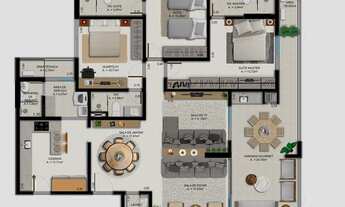 Imagem 4: Legran Ponta Negra / Apartamento Alto Padrão de 123 a 165 m2 !!