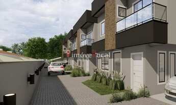 Imagem 3: Lançamento de sobrados à venda no bairro, Xaxim, Curitiba-PR por R$ 425.000 - Rua Catarina