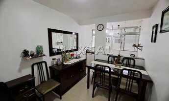 Imagem 3: Apartamento com dois quartos, uma sala, um banheiro, cozinha com área de serviço e vaga