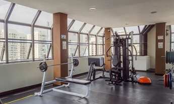 Imagem 7: Flat disponível para locação em Moema contendo 37m² ficando a poucos metros da Avenida Ibi