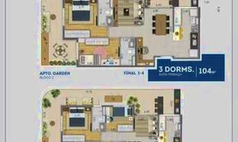 Imagem 2: Apartamento para aluguel com 44 metros quadrados com 2 quartos