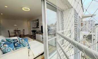 Imagem 2: Alugo apartamento, mobilado, dois dormitórios ( uma suíte ) e duas vagas de garagem, opo