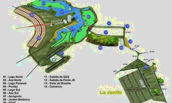 Imagem 3: Oportunidade Rara Lote Escriturado Cond LÊ JARDIN NO SETOR HABITACIONAL TORORÓ DF