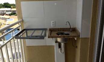 Imagem 2: Apartamento a venda no Jardim Rosolém, com 2 dormitórios sendo 1 suíte e varanda gourmet