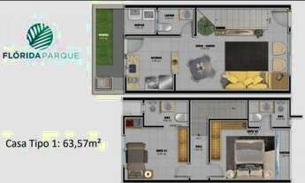 Imagem: Casas Duplex novas cond. Florida Parque