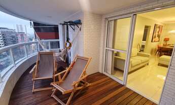 Imagem 2: BELÍSSIMO APARTAMENTO COM VISTA MAR, TERRAÇO GOURMET EM "L" MOBILIADO, ALTO PADR