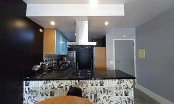 Imagem 2: Apto 76mts, mobiliado, com ar condicionado, cozinha americana, no centro de Alphaville! Ag