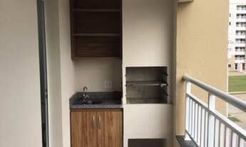 Imagem 6: Apartamento a venda em Hortolândia com 2 dormitórios e varanda gourmet com acesso a sala e
