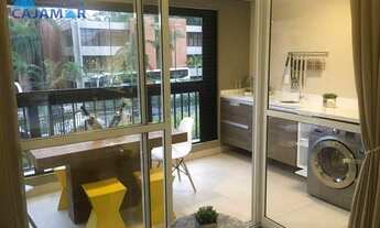 Imagem 3: Apartamento com 2 dormitórios à venda, 73 m² por R$ 700.000 - Alphaville Empresarial - Bar