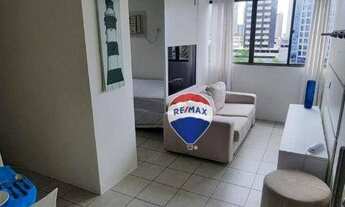 Imagem 3: Apartamento com 1 dormitório para alugar, 31 m² por R$ 2.000/mês - Boa Viagem - Recife/PE