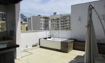 Imagem 3: Tijuca - Junto Metrô - Tijuca Tênis Club - Maravilhosa cobertura linear - Terraço com chur