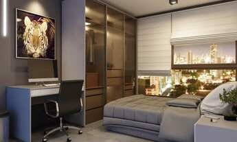 Imagem 2: Flat para venda com 32,85m² a 300 metros da praia