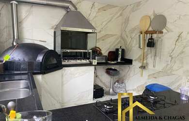 Imagem 7: Casa à Venda no Condomínio New Ville, 302m² 3 Suítes, Escritório, Piscina, Área Gourmet e