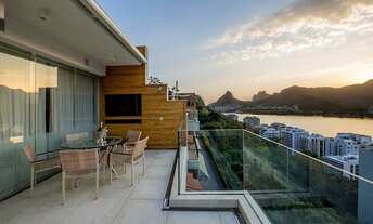 Imagem 3: Cobertura à venda, 224 m² por R$ 4.500.000,00 - Lagoa - Rio de Janeiro/RJ