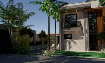 Imagem 3: Casas Dupléx, 92m2, 3 Qtos, Varanda Gourmet, Chuveirão, Piscina e Campo de Futebol