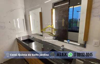 Imagem 2: CASA CONDOMÍNIO QUINTA DO GOLFE JARDINS EM SÃO JOSÉ DO RIO PRETO