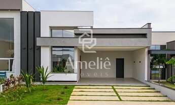 Imagem 4: Casa térrea com piscina privativa, 3 suítes (sendo 1 com closet) no Condomínio Piemonte In