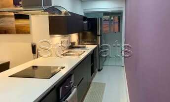 Imagem 2: Flat Diogo Home disponível locação com 78m², 1 dorm com suíte e 1 vaga