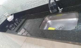 Imagem 7: Apartamento com 2 dormitórios para alugar, 90 m² por R$ 2.600,00/mês - Marapé - Santos/SP