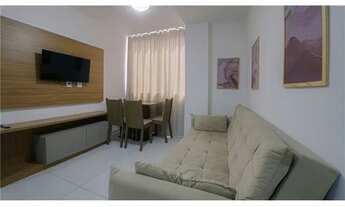 Imagem 3: Flat mobiliado para locação por temporada 1 quarto suite 37m² no Bairro Cabo Branco - PB